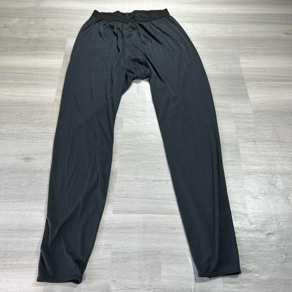 VINTAGE Patagonia Capilene Mens XL Black Thermal Base Layer Pants Made USA